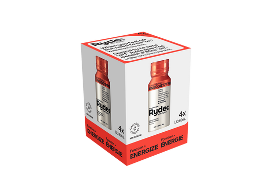 Ryde Energize Energy Shot, 4-Pack