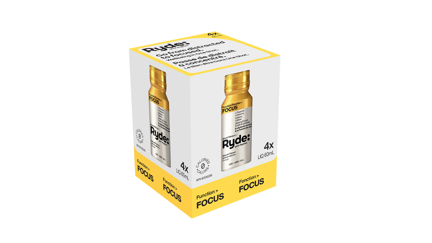 Ryde Focus Shot, 4-Pack