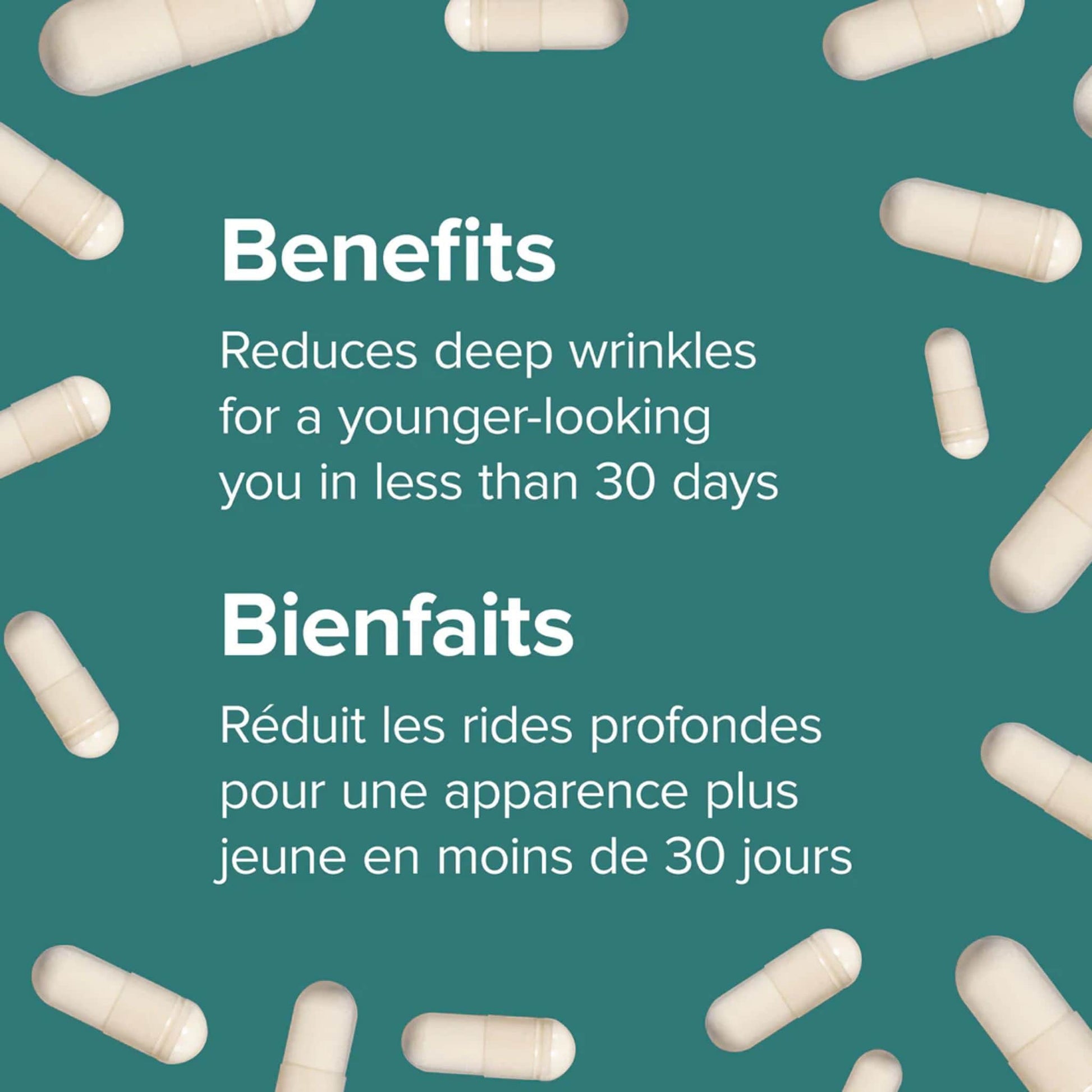 120 Vegetarian Capsules | Webber Naturals Marine Collagen30 for Hair, Skin and Nails 470mg Collagen/30mg Elastin // Benefits