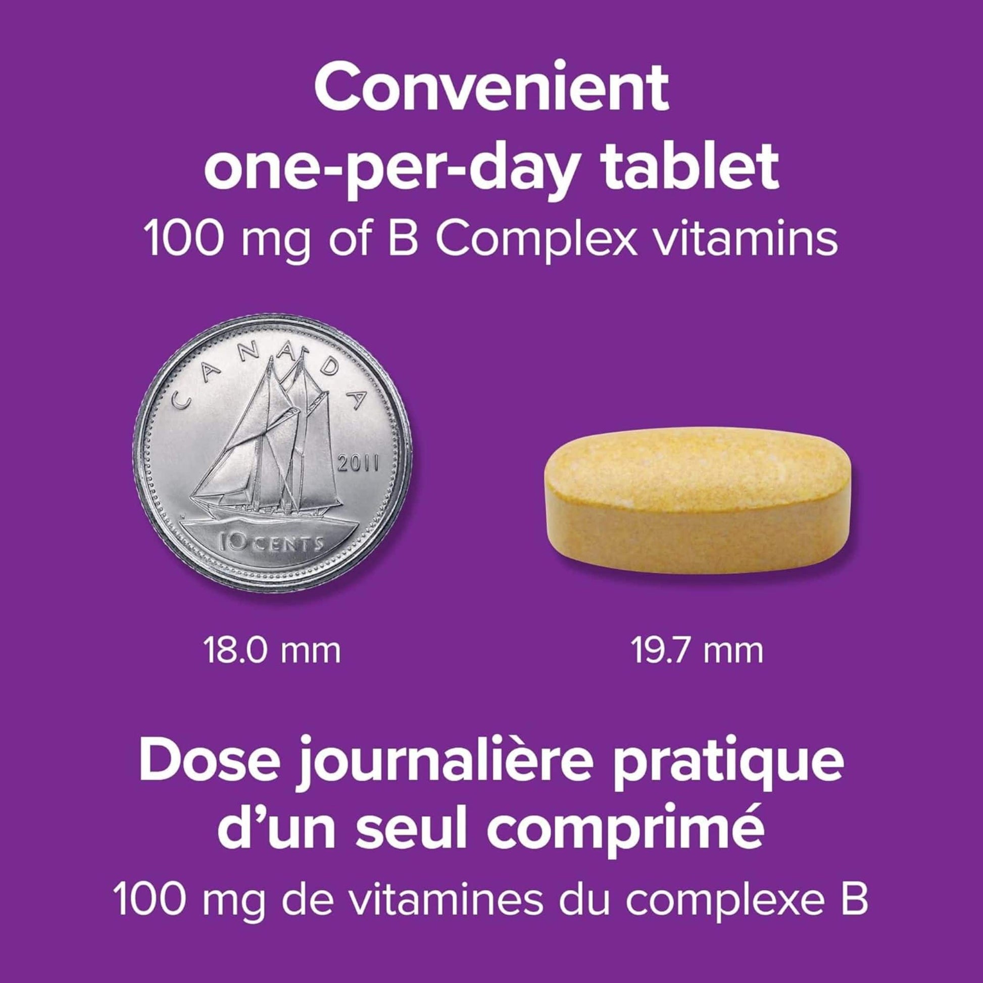 90 Tablets | Webber Naturals Vitamin B100 Complex