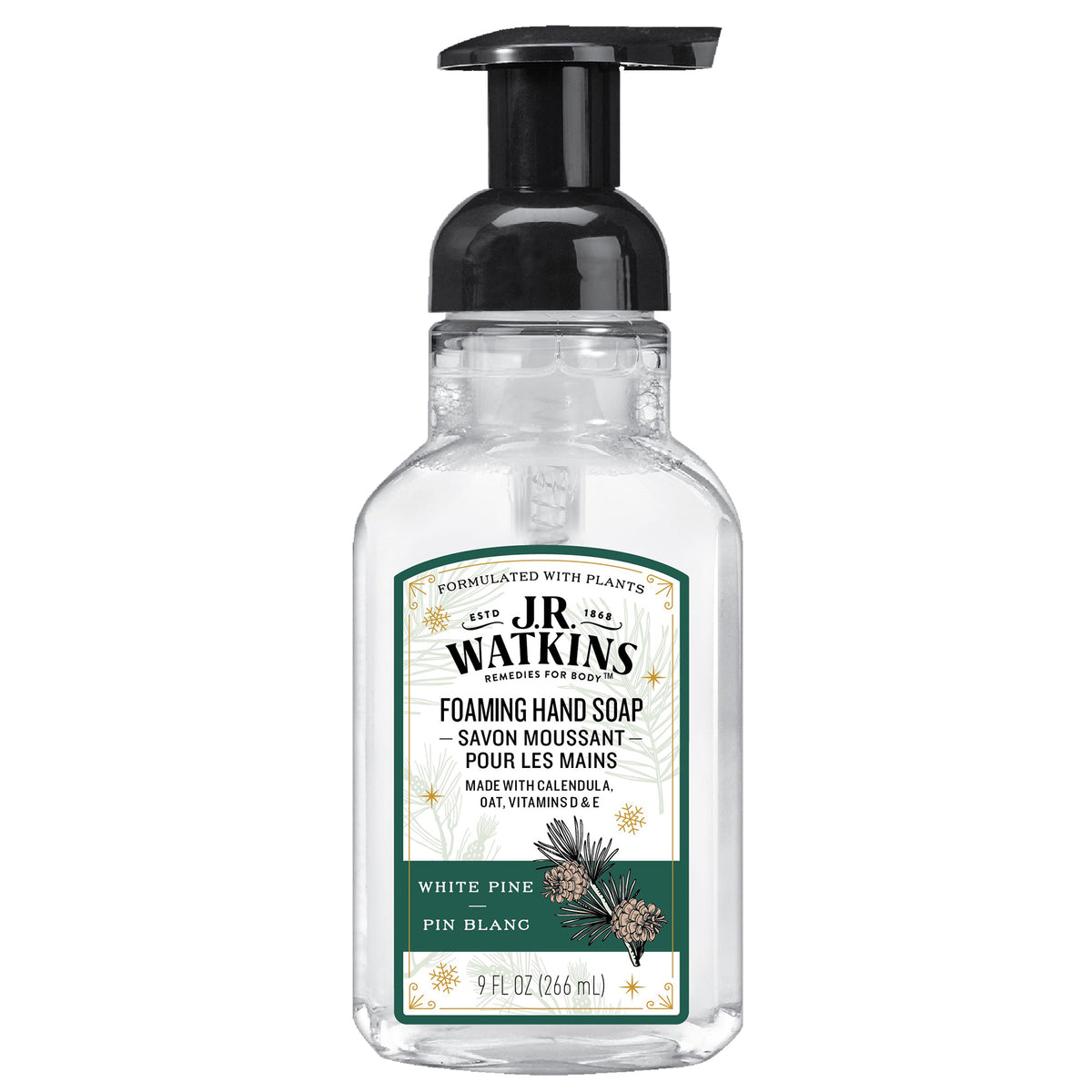 J.R. Watkins Foaming Hand Soap White Pine (Limited Edition)