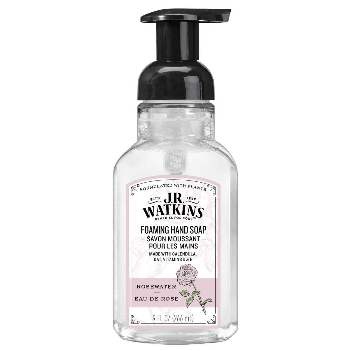 J.R. Watkins Foaming Hand Soap Rosewater