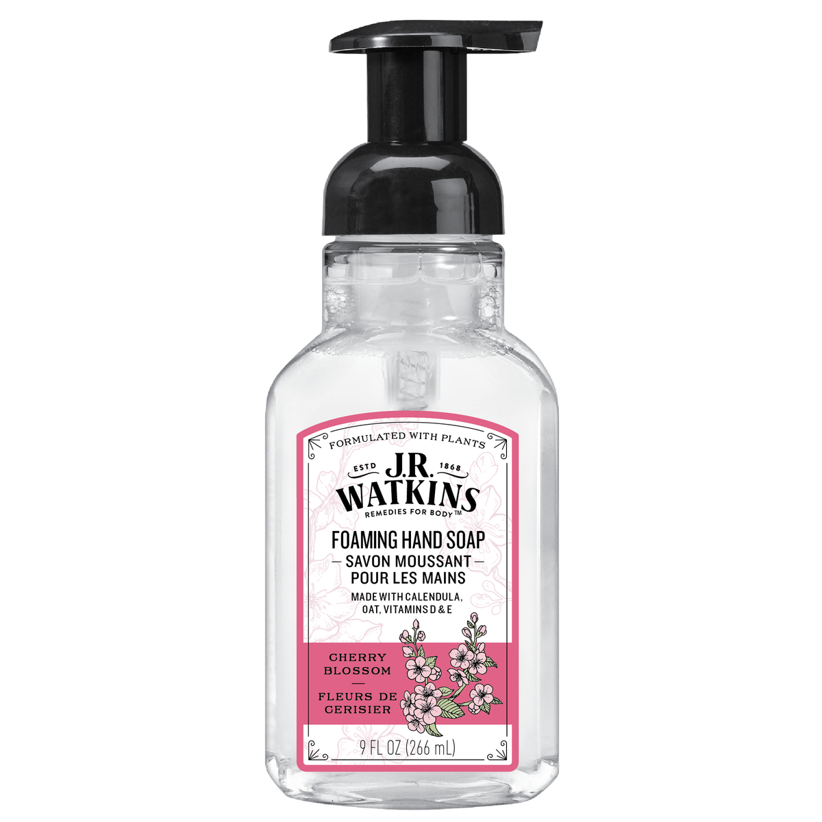 J.R. Watkins Foaming Hand Soap Cherry Blossom