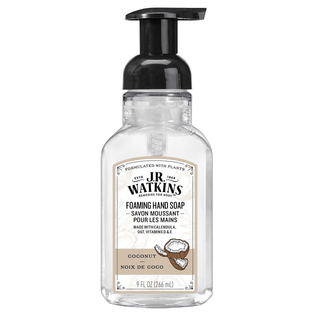 J.R. Watkins Foaming Hand Soap Coconut