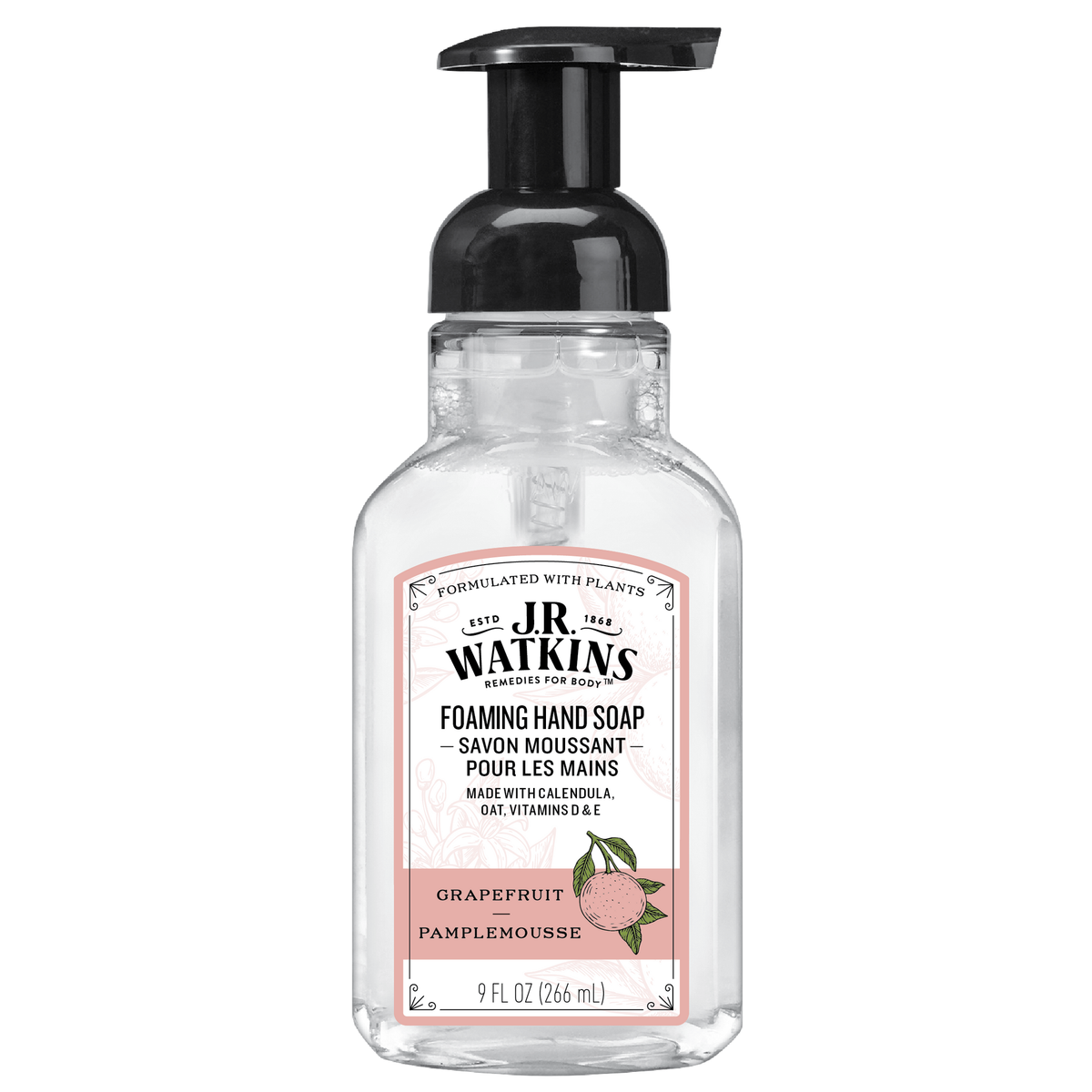 J.R. Watkins Foaming Hand Soap Grapefruit