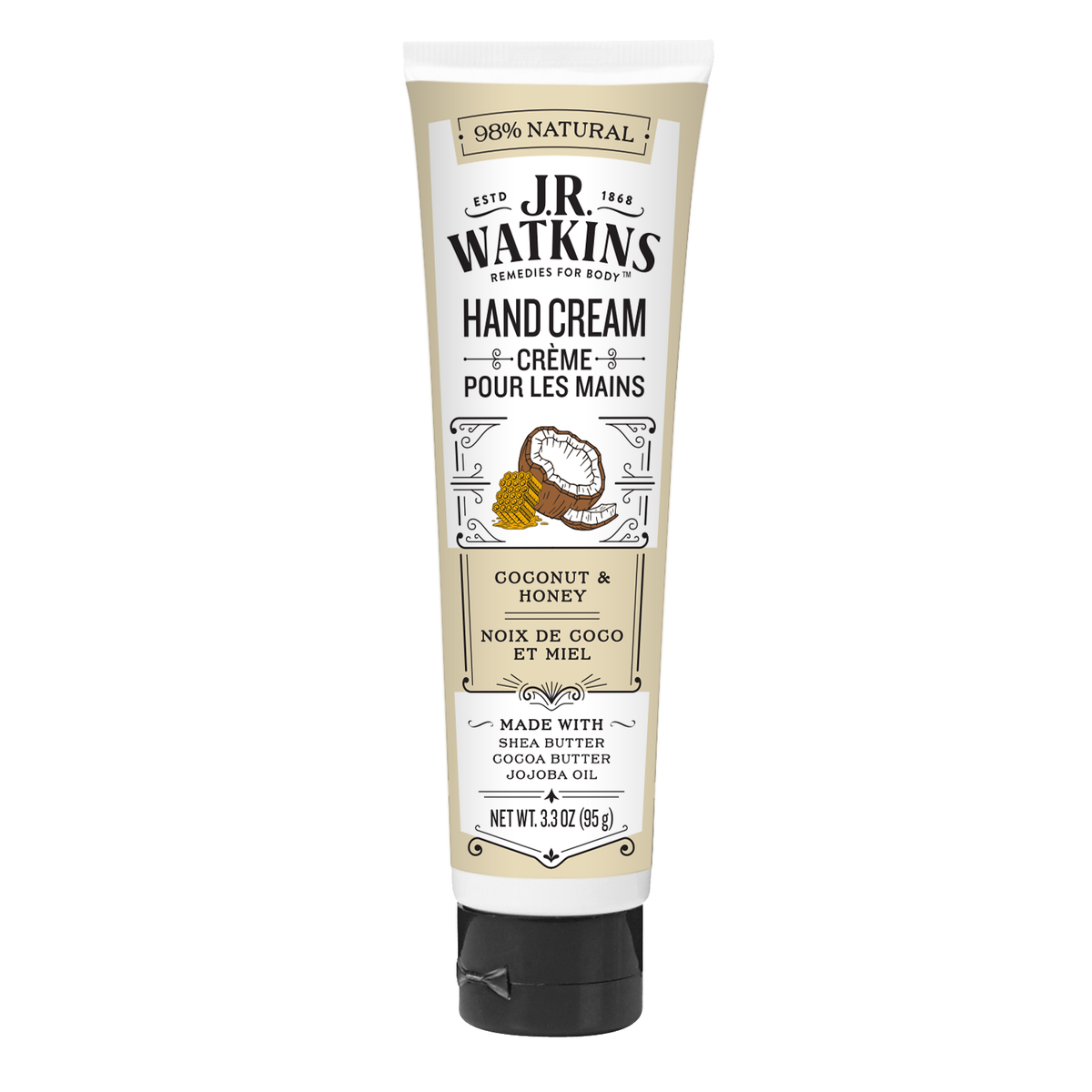J.R. Watkins Hand Cream Coconut