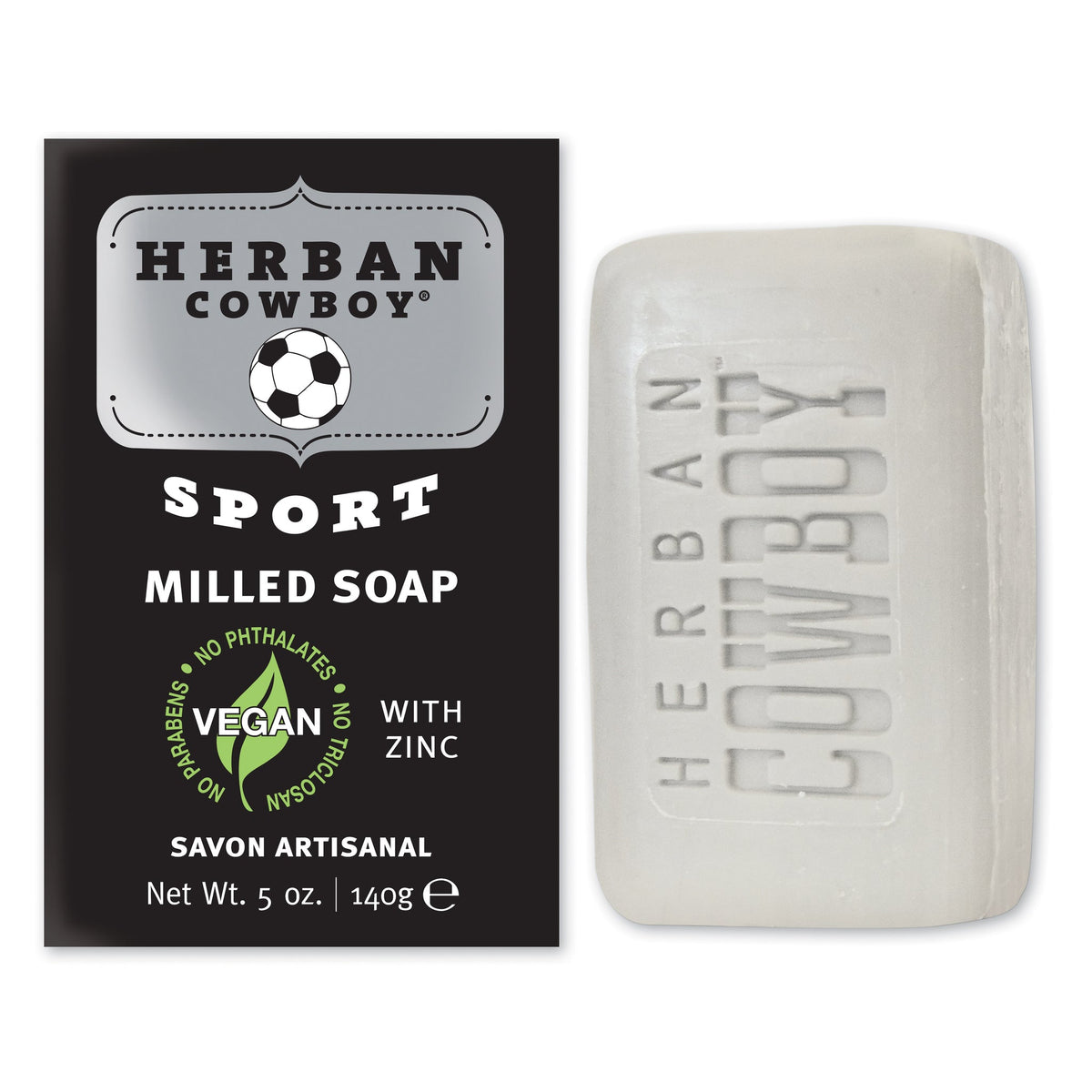 Herban Cowboy Bar Soap, Sport