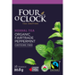 Four O'Clock Peppermint Organic Herbal Tea, 16 tea bags