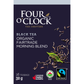 Four O'Clock Morning Blend Organic Black Tea, 16 tea bags
