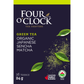 Four O'Clock Sencha Matcha Organic Green Tea, 16 tea bags