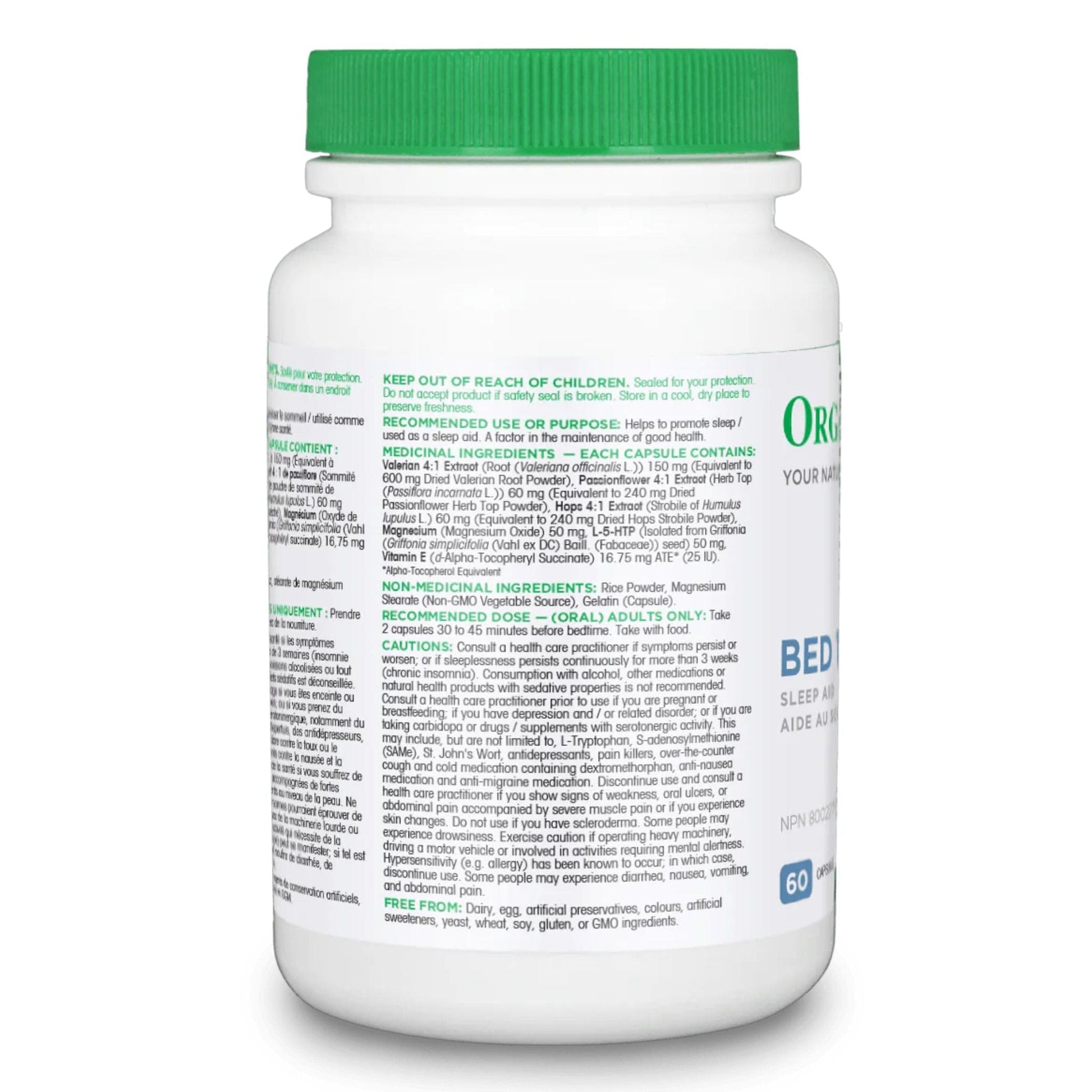 3969-organika-bed-time-sleep-aid-60-capsules-back