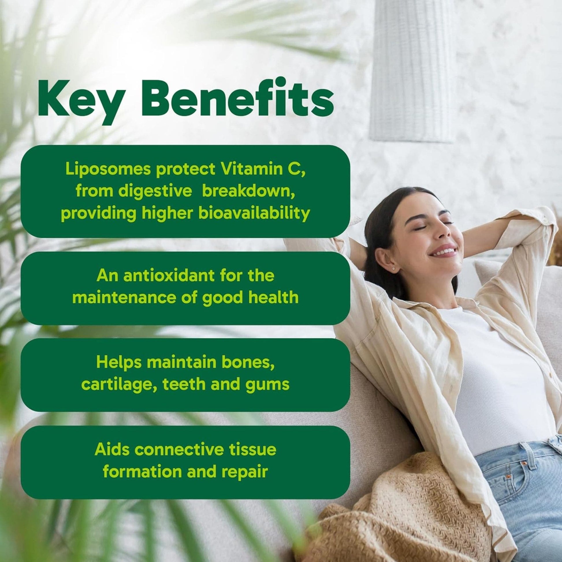 60 Vegetarian Capsules | Organika Lipomosal Vitamin C