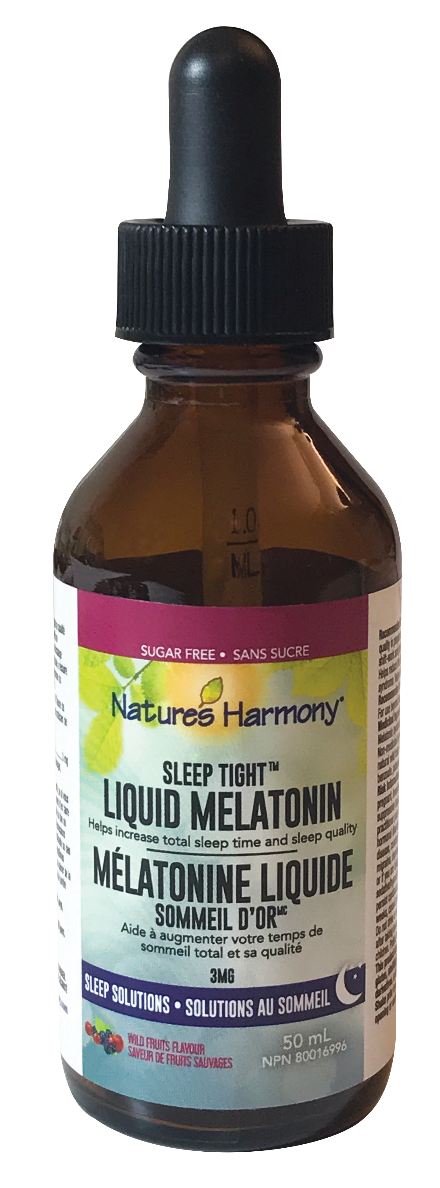 50ml | Nature's Harmony Sugar-Free Melatonin Liquid 50ml