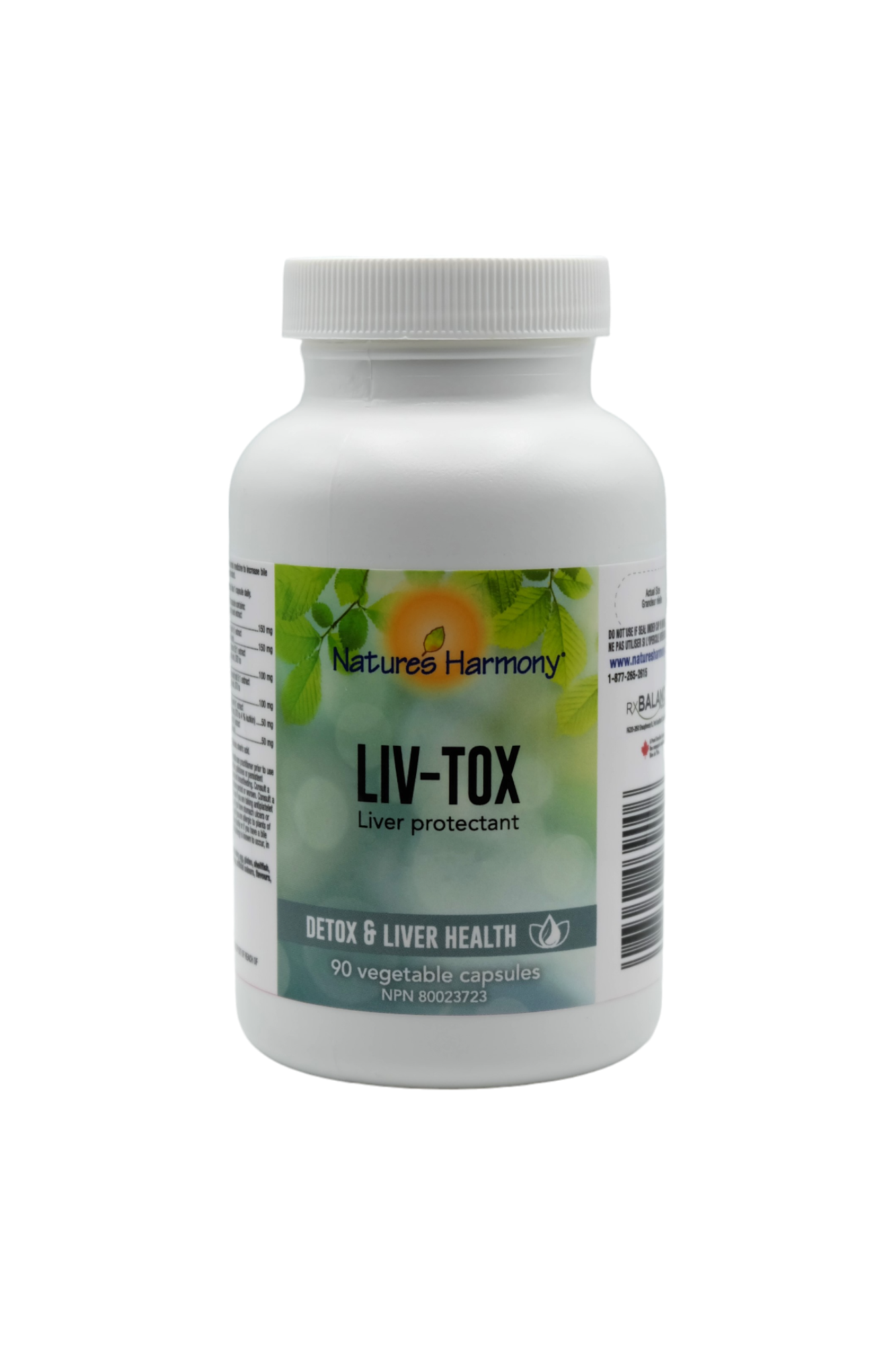 90 Vegetable Capsules | Nature's Harmony Liv-Tox 90 Vegetable Capsules