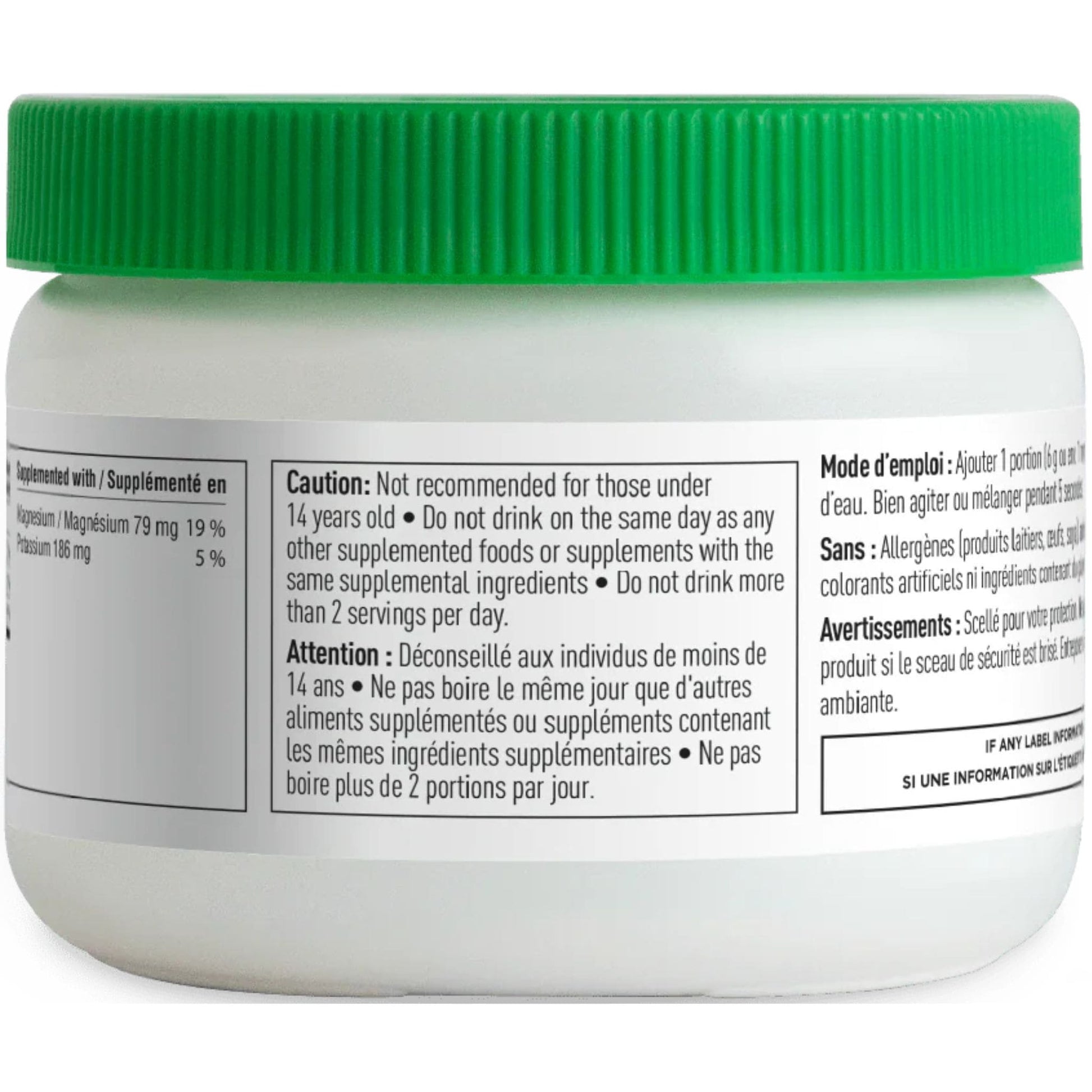 Fruit Punch Flavour, 180 g | Organika Electrolytes Extra Strength Powder