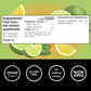 Lemon Lime Flavour, 180 g | Organika Electrolytes Extra Strength Powder