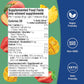 Tropical Fruit Punch Flavour, 300g | Organika Spirulina + B12 Powder