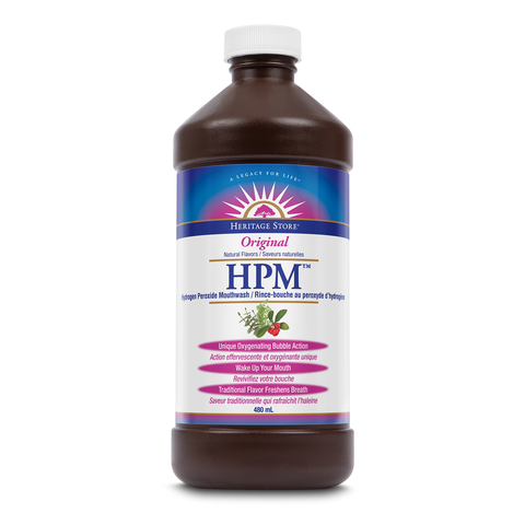 Heritage Store HPM Hydrogen Peroxide Mouthwash