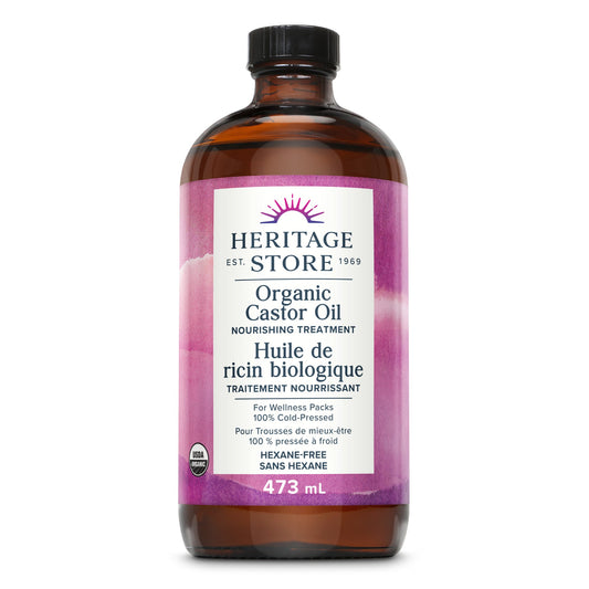 Heritage Store Organic Castor Oil