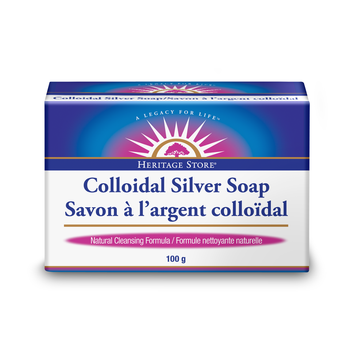 Heritage Store Colloidal Silver Soap