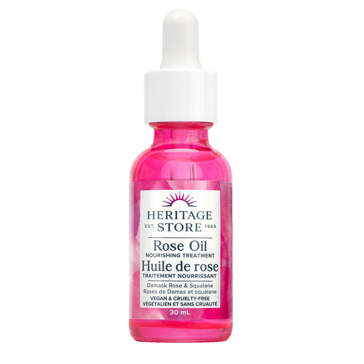 Heritage Store Rose Oil Nourishing Treatment