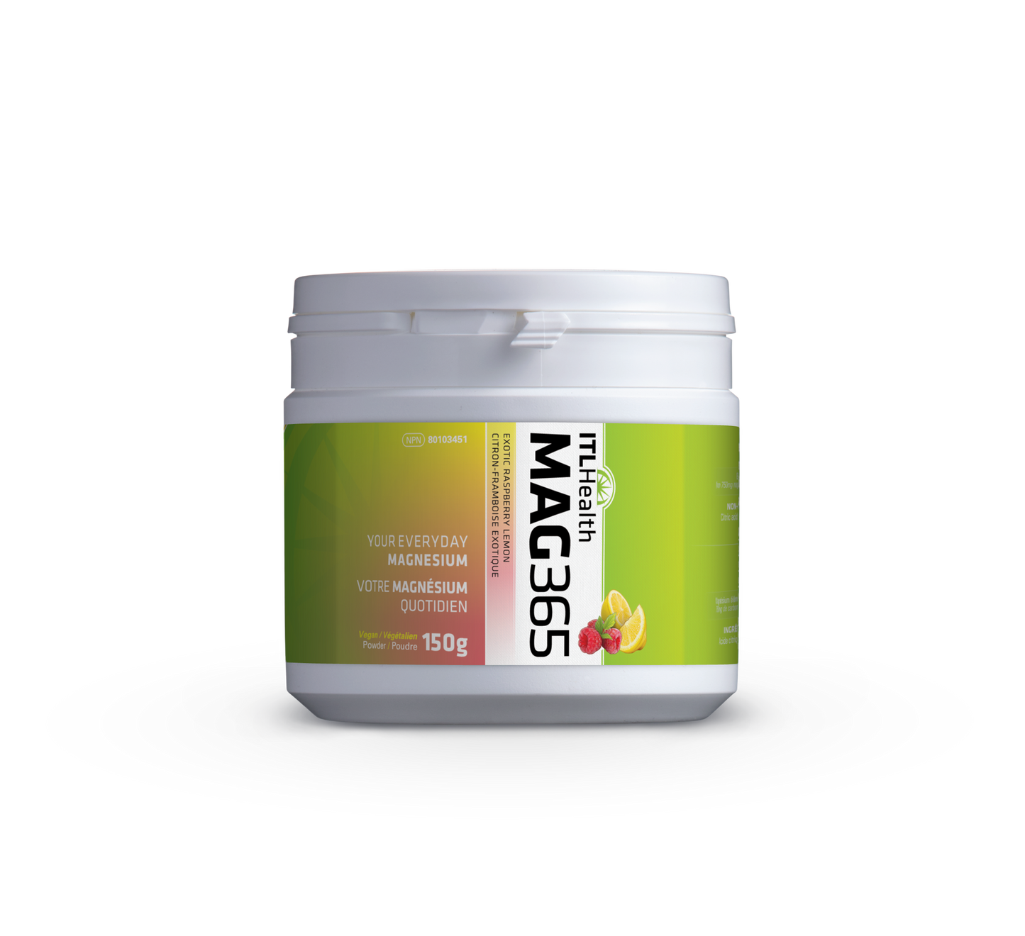 ITL Health MAG365 Ionic Magnesium Citrate Powder, 150g, 300g or Box of 30 Single-Serve Sachets