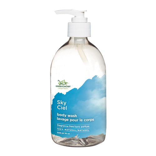 Green Cricket Natural Body Wash, Fragrance-Free