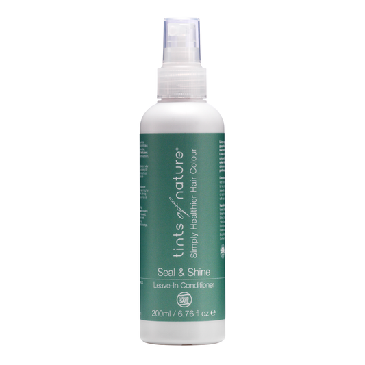 Tints of Nature Seal & Shine Leave-In Conditioner with Maidenhair Fern, Aloe and Wheat Protein, Detangling Shine Spray, 200ml