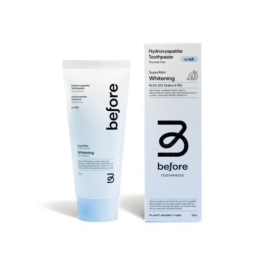 Before n-HA SuperMint Whitening Toothpaste - 100ml