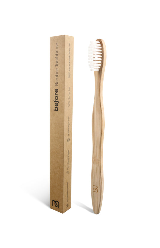 Before Bamboo Toothbrush