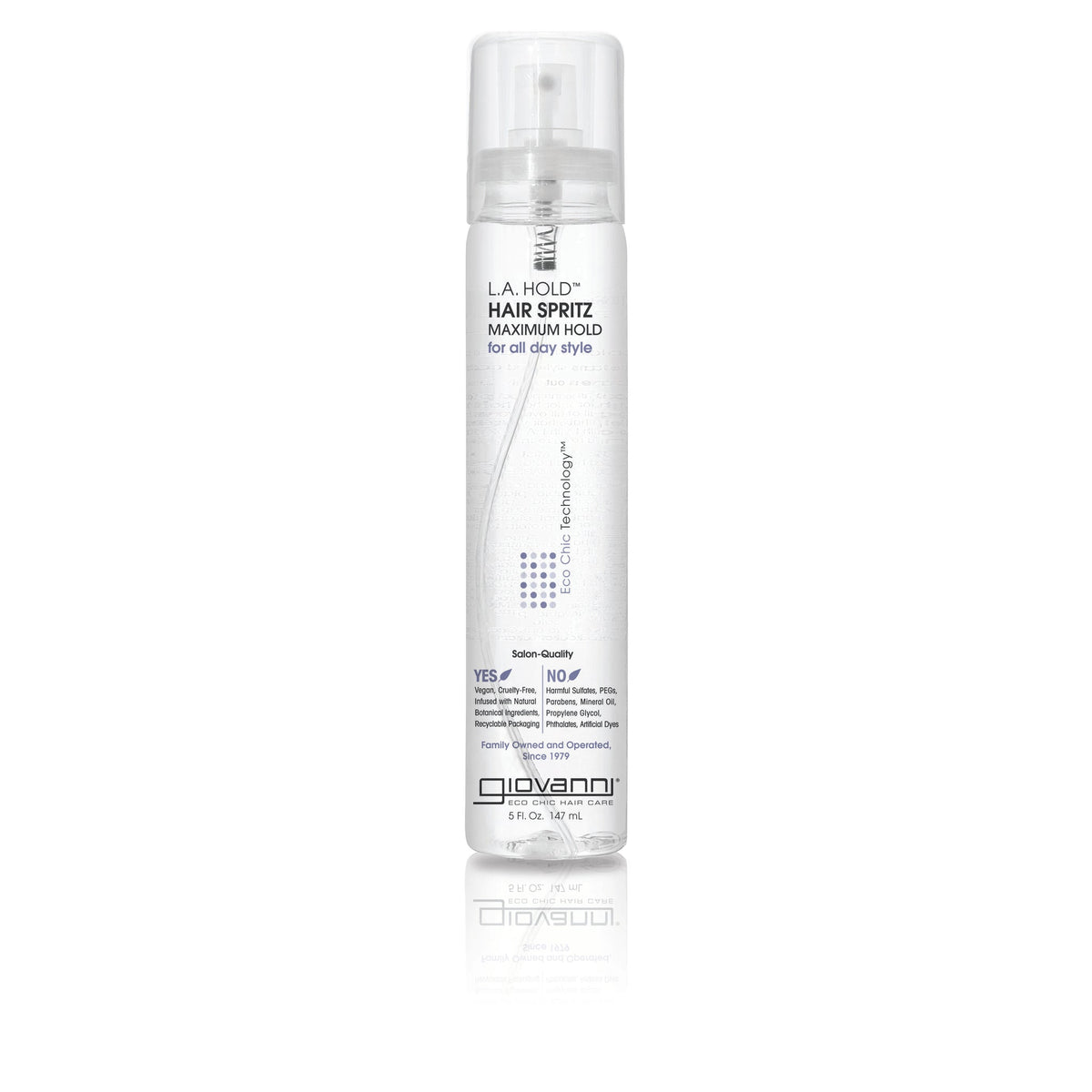 Giovanni L.A. Hold Hair Spray, 147ml Spritz
