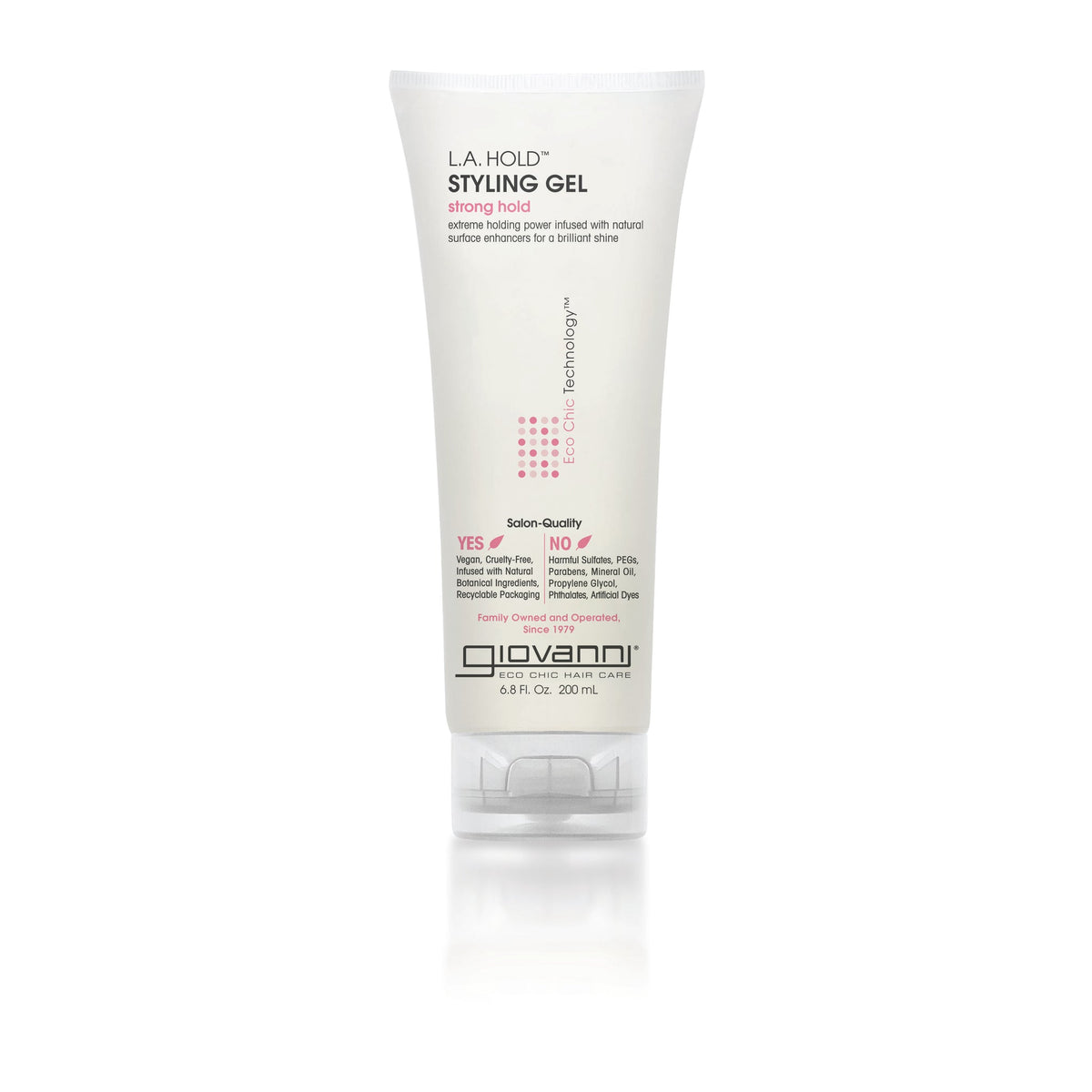 Giovanni L.A. Natural Styling Gel, 200ml