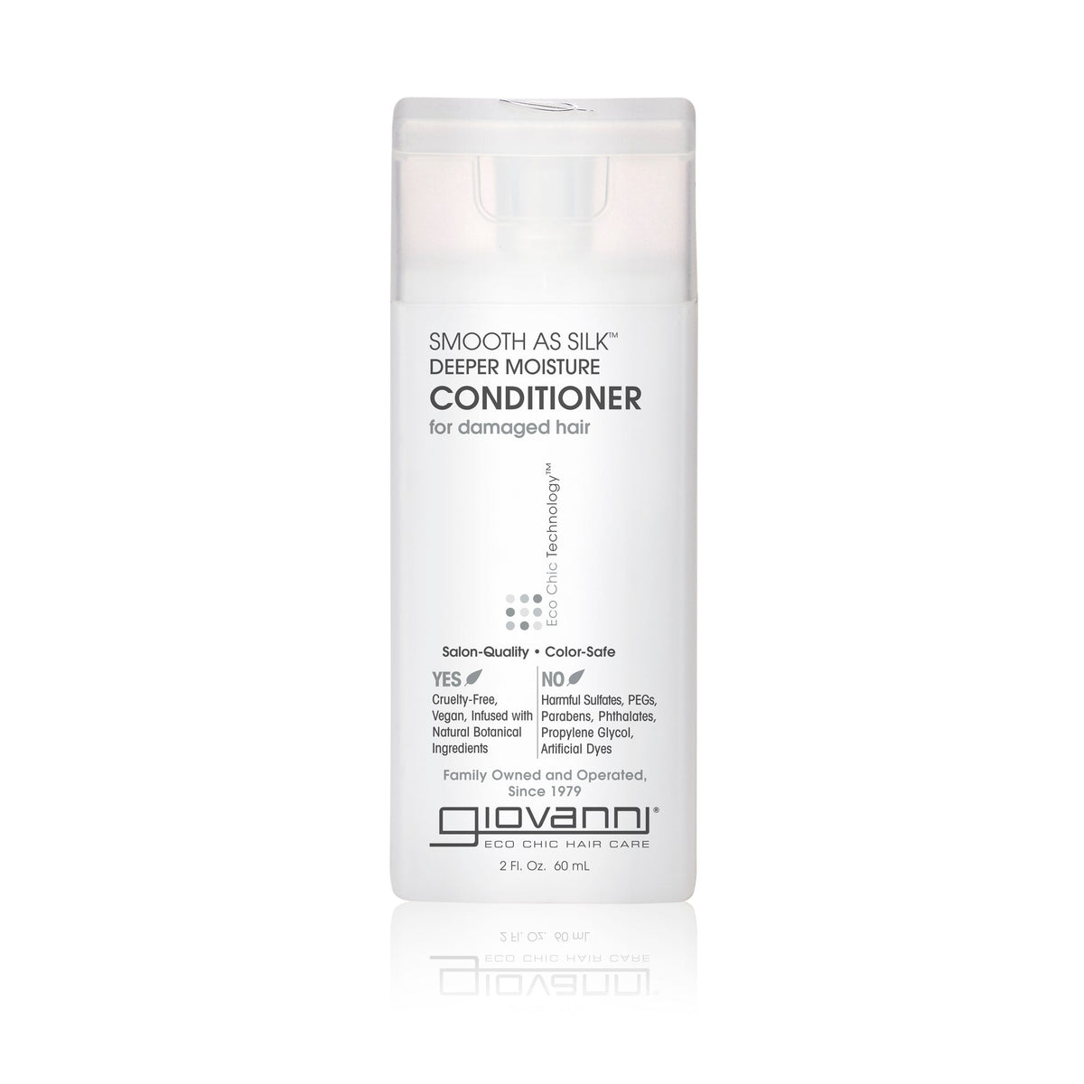 Giovanni Smooth As Silk Conditioner, 59ml