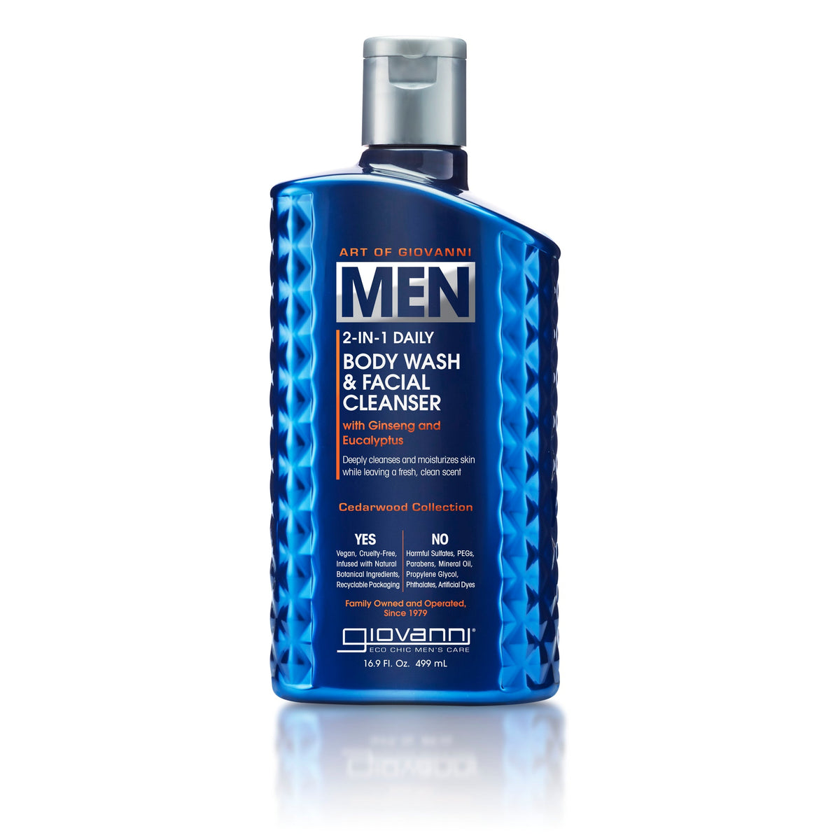 Giovanni Men 2-in-1 Body Wash & Face Cleanser