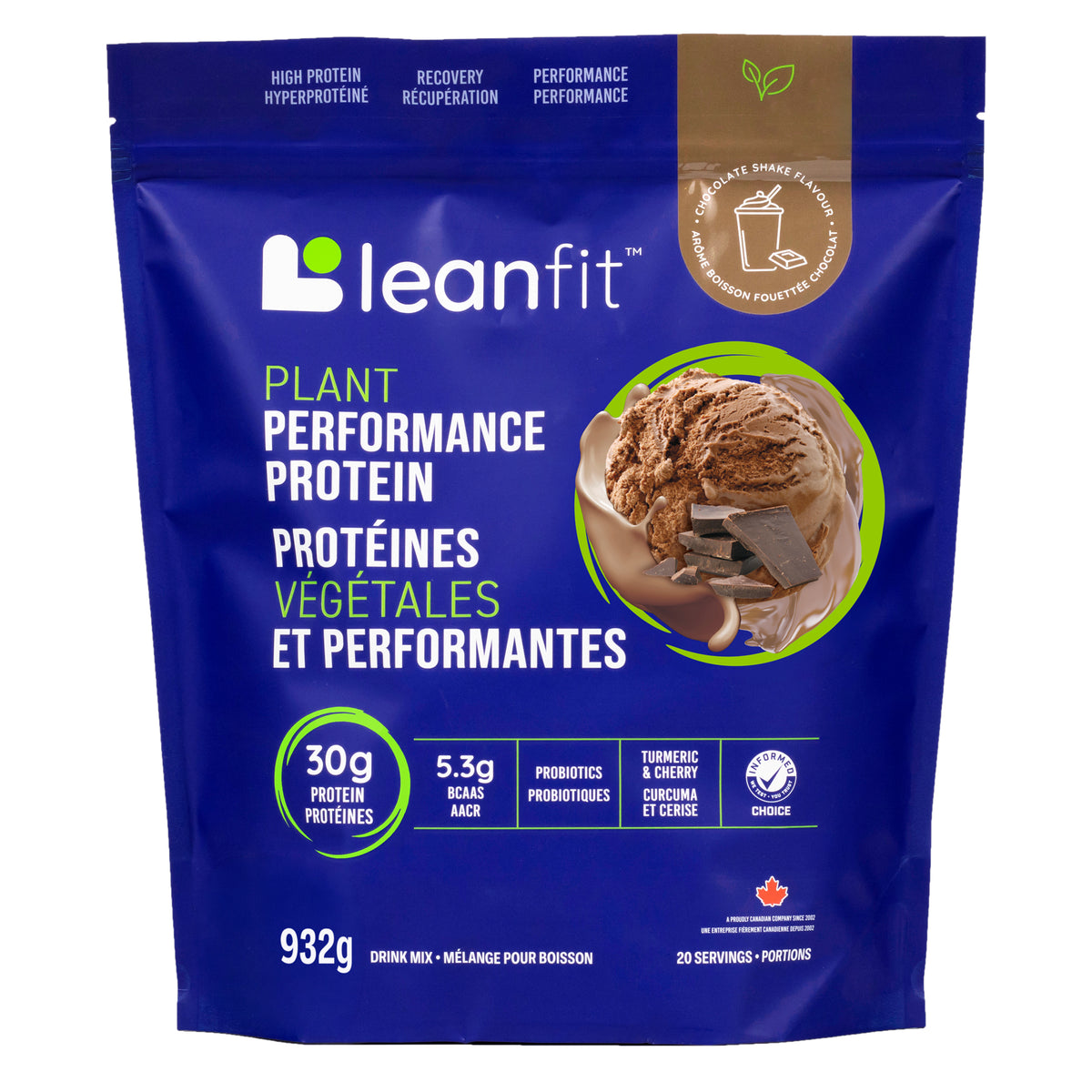 LeanFit Performance Protein Chocolate