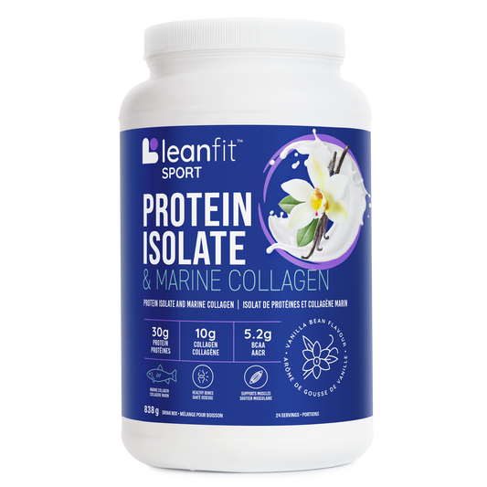 Vanilla | LeanFit Whey Isolate & Marine Collagen Vanilla container