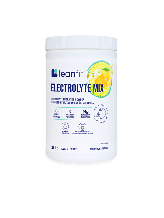 381g | LeanFit Electrolyte Mix 381g container