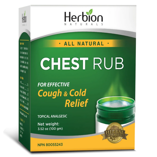 100g | Herbion All Natural Chest Rub for Cough & Cold Relief
