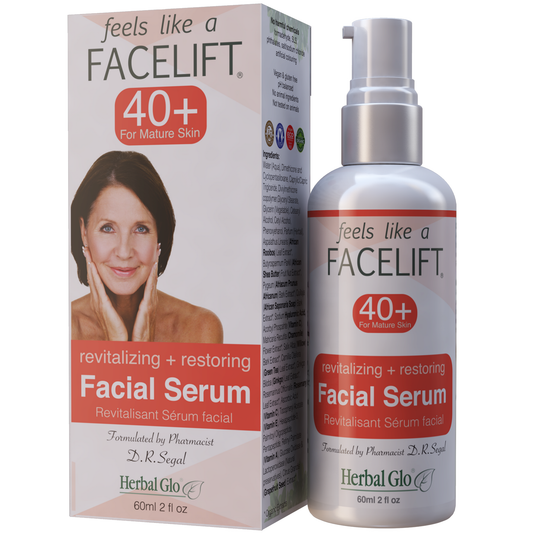 Herbal Glo Facelift 40+ Facial Serum, 60ml