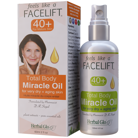 Herbal Glo Facelift 40+ Total Body Miracle Oil