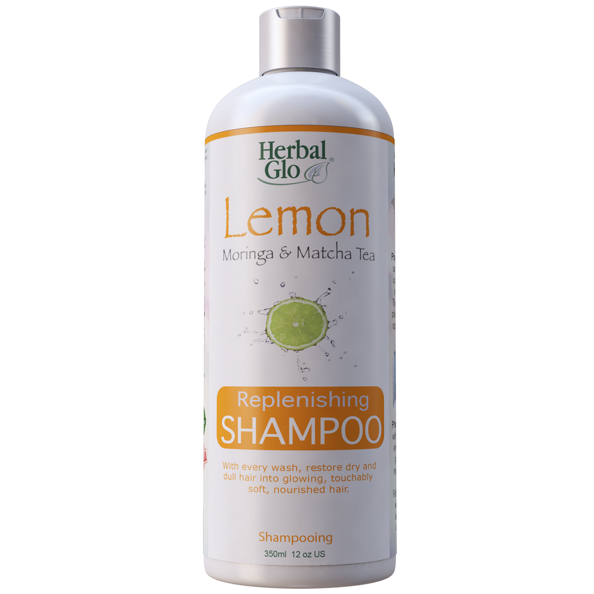 Herbal Glo Botanical Shampoo, Lemon & Matcha Tea