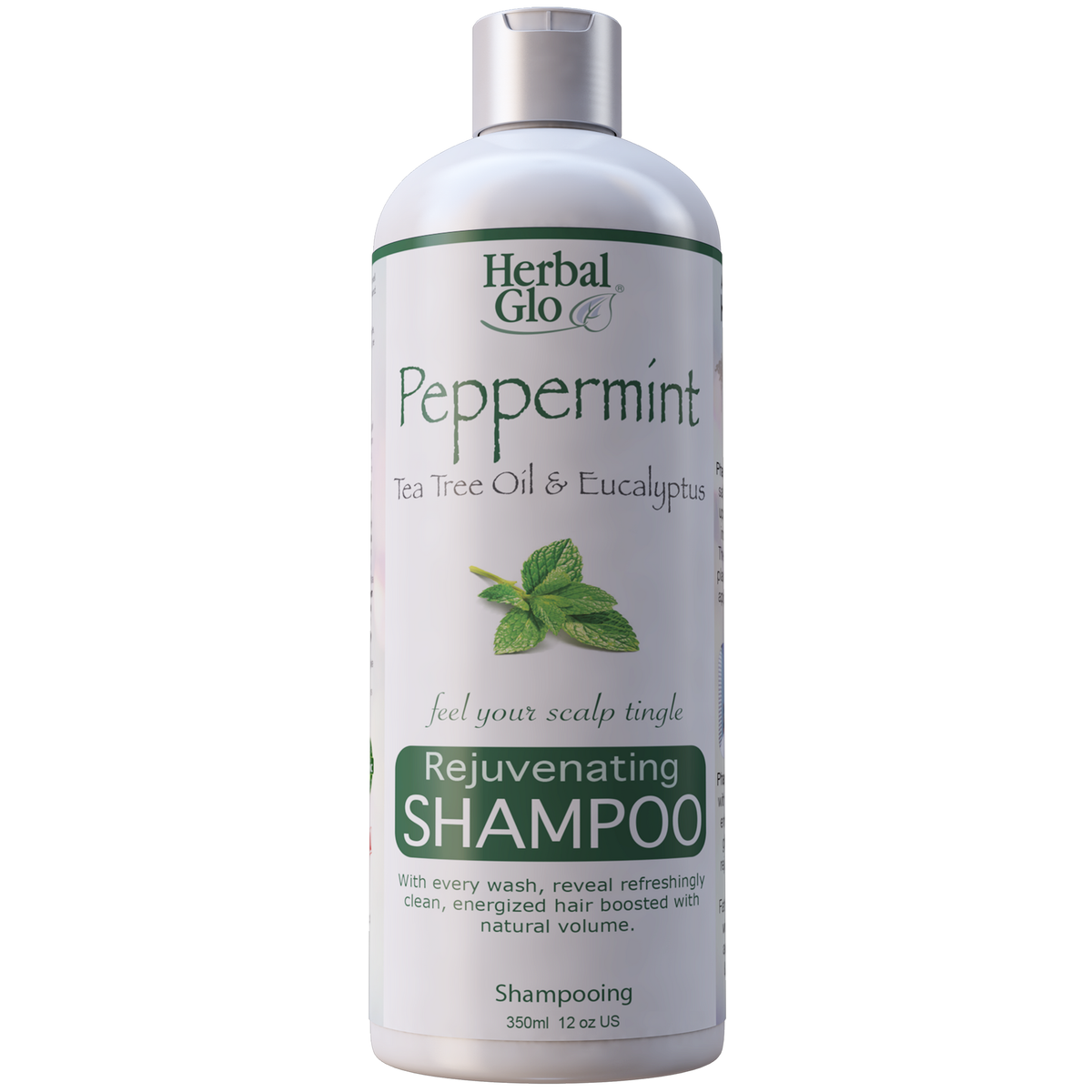 Herbal Glo Botanical Shampoo, Peppermint Tea Tree