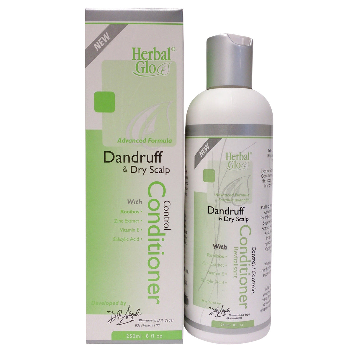 Herbal Glo Dandruff & Dry Scalp Shampoo & Conditioner, Conditioner 250ml
