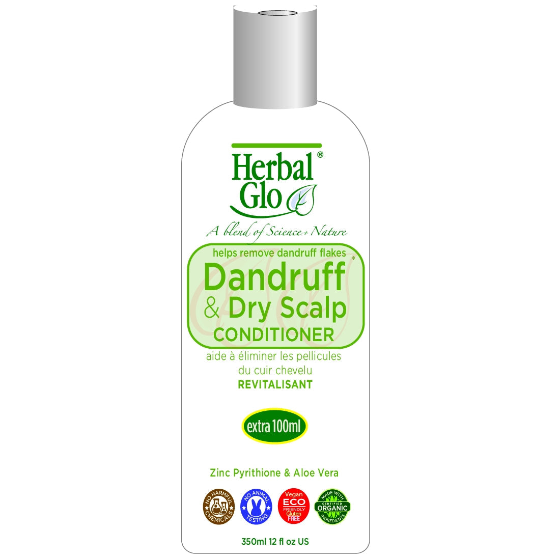 Herbal Glo Dandruff & Dry Scalp Shampoo & Conditioner, Conditioner 350ml