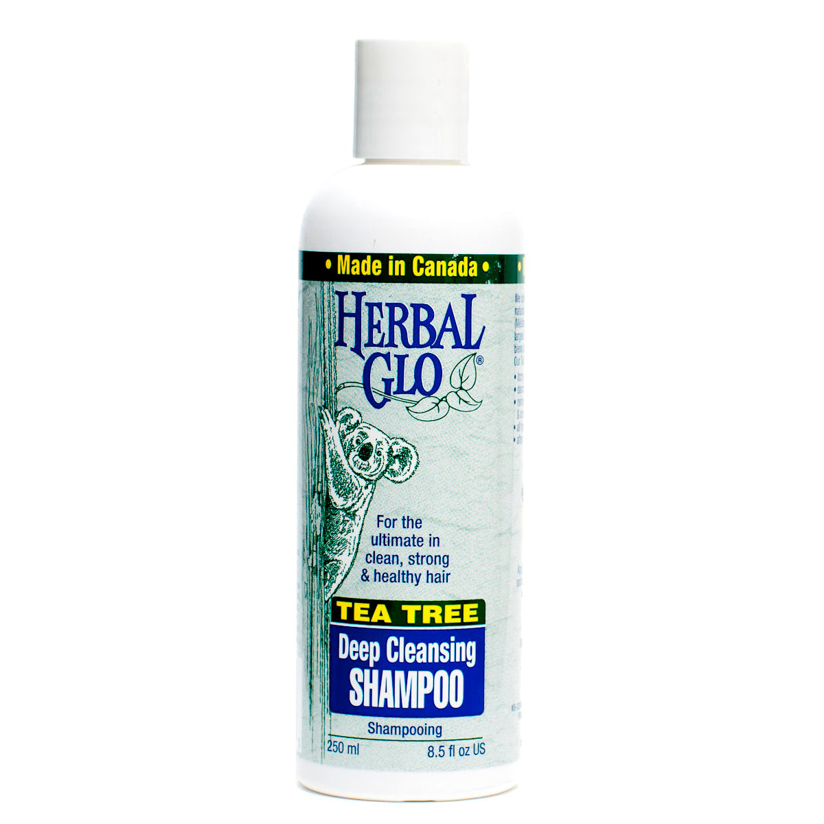 Herbal Glo Tea Tree Shampoo & Conditioner, Cleansing Shampoo 250ml
