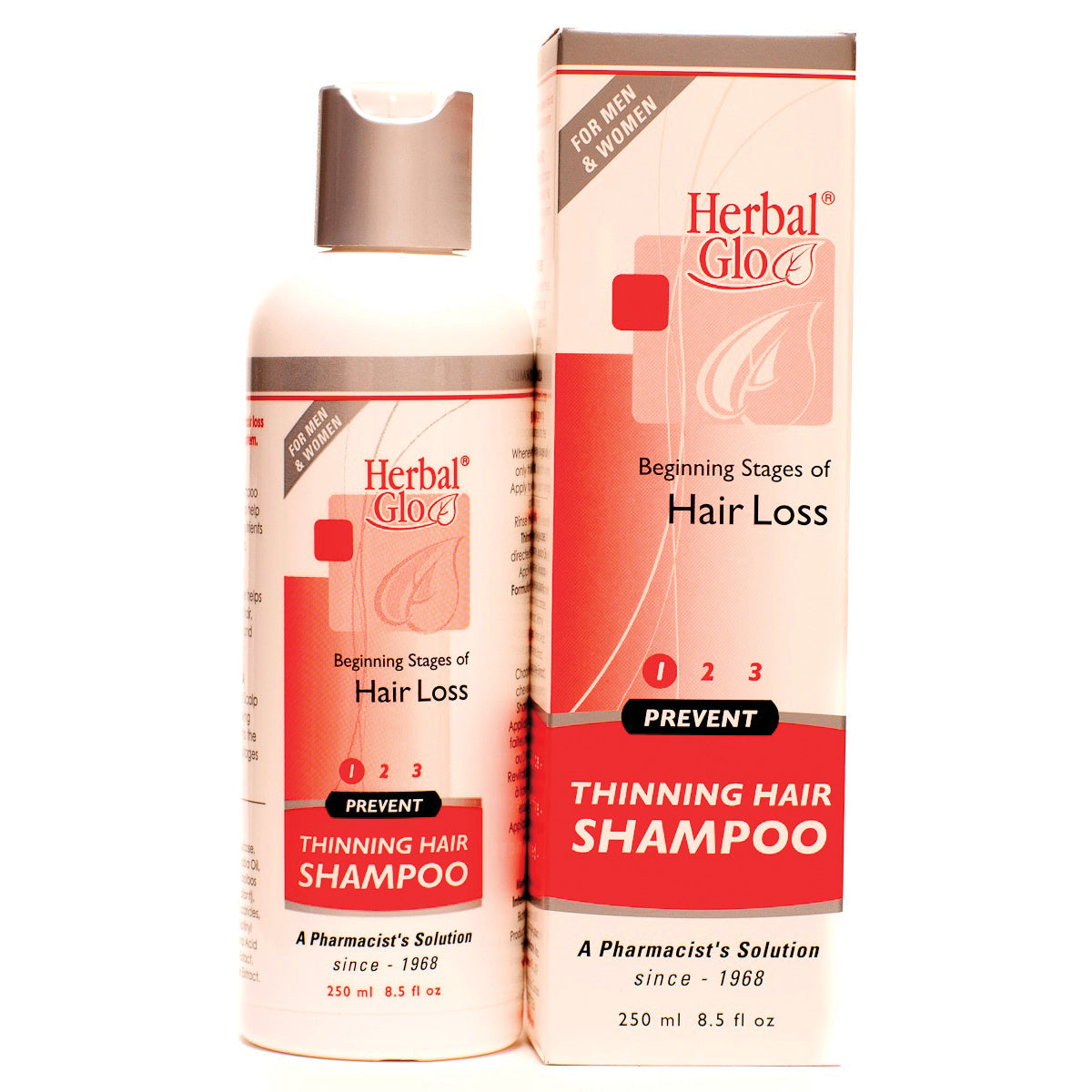 Herbal Glo Prevent Shampoo, Conditioner & Scalp Formula, Shampoo 250ml