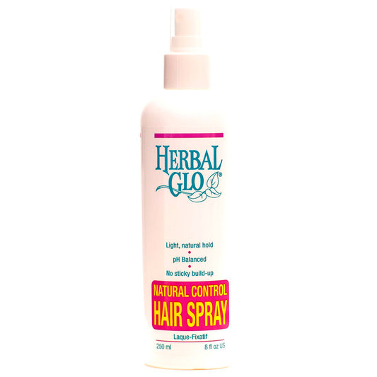 Herbal Glo Hair Spray, Natural Control