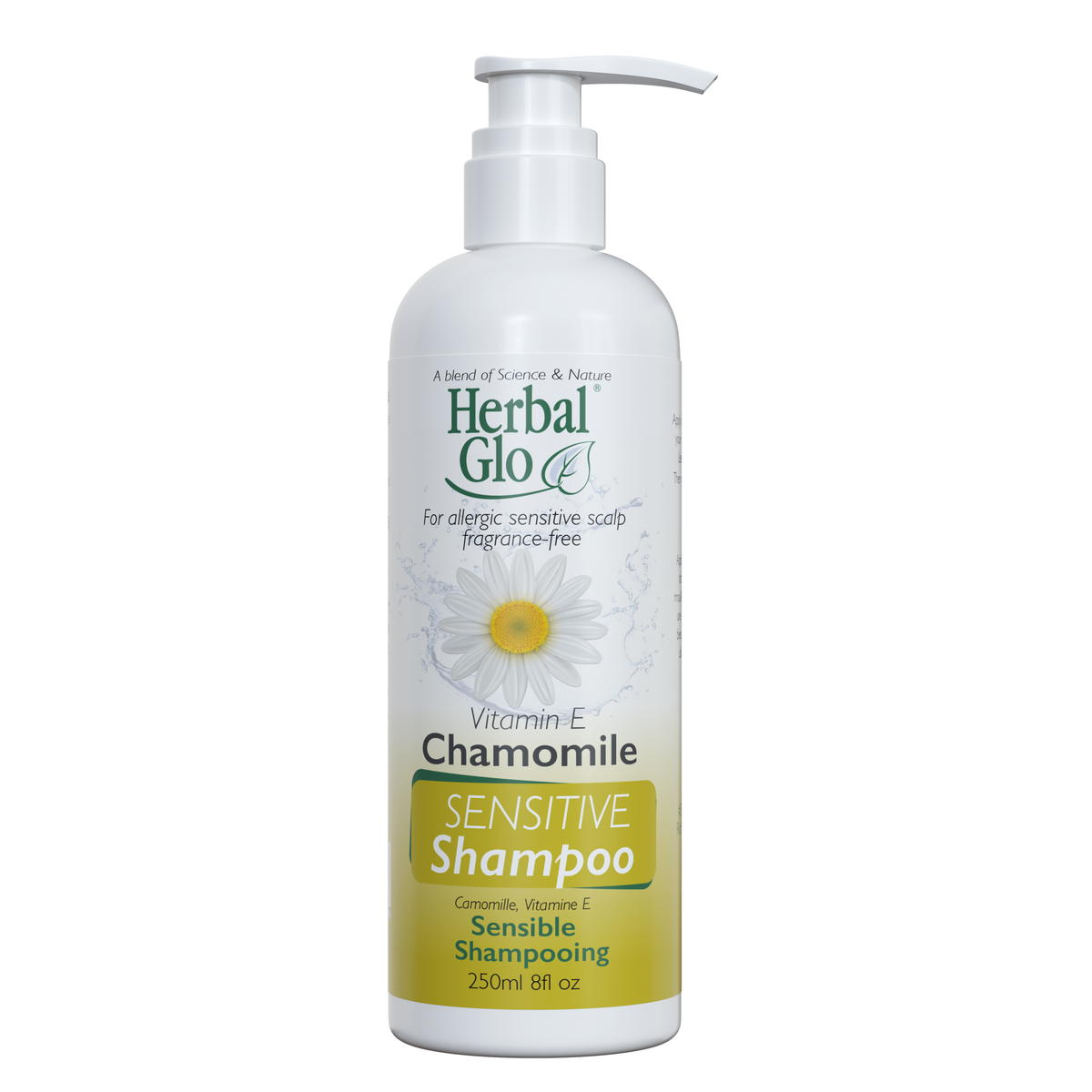 Herbal Glo Chamomile SENSITIVE Shampoo & Conditioner, Shampoo 250ml
