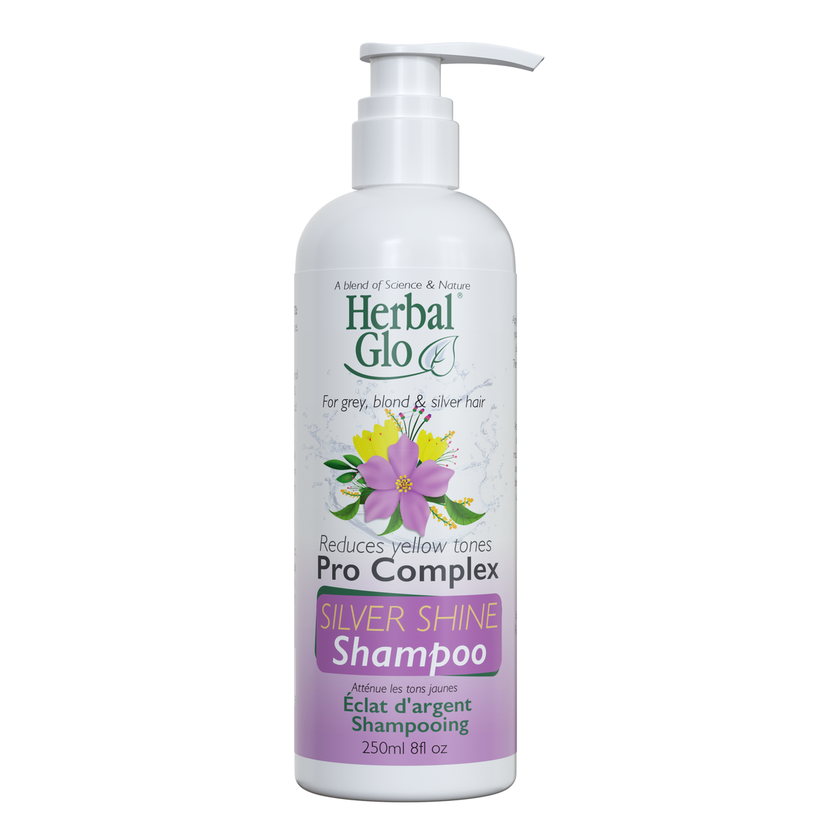 Herbal Glo Pro-Complex PURPLE Shampoo & Conditioner, Shampoo 250ml
