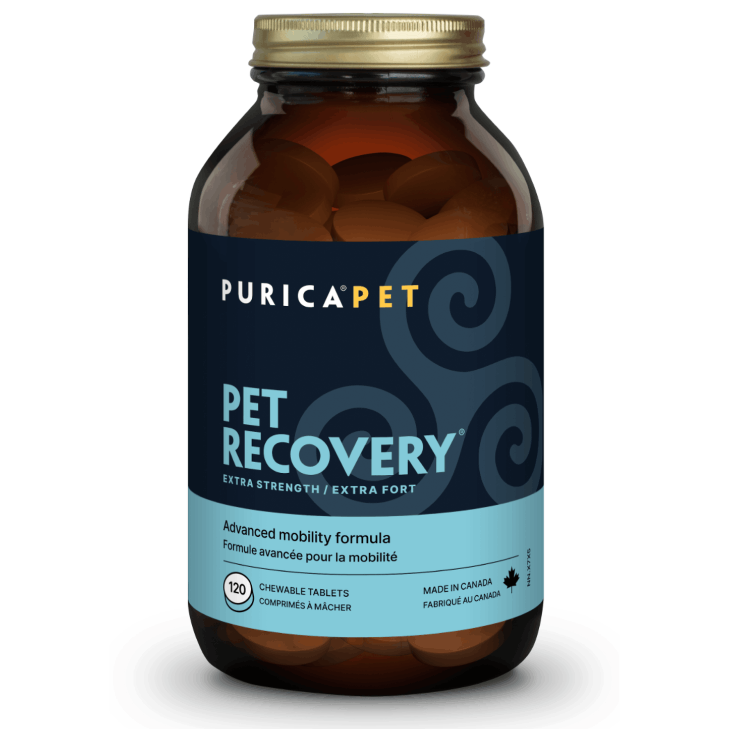 120 Chewable Tablets | Purica Pet Recovery Extra Strength